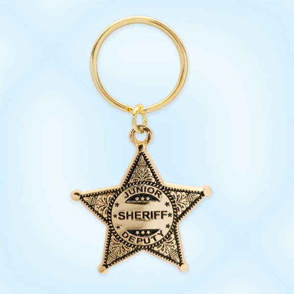 Deputy Sheriff” Zipper Pull and Key Ring – JADoherty