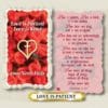 Holy, Prayer, Card, Scalloped, Die Cut, Love, Patient