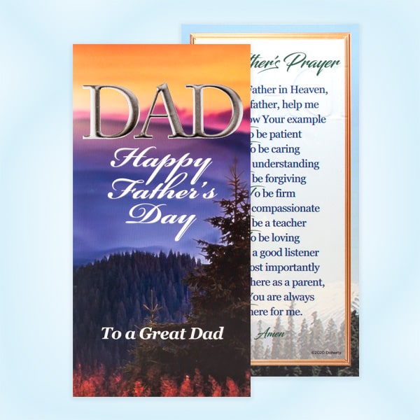 Patriotic Father's Day Card