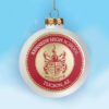 Custom Satin Christmas Holiday Ornament