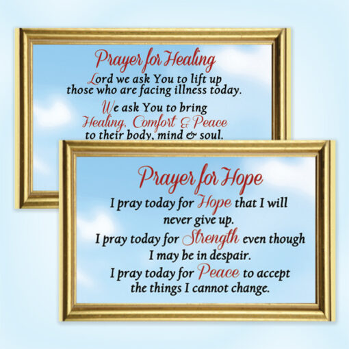 Prayer for Hope & Healing Laminate Wallet/Purse Card